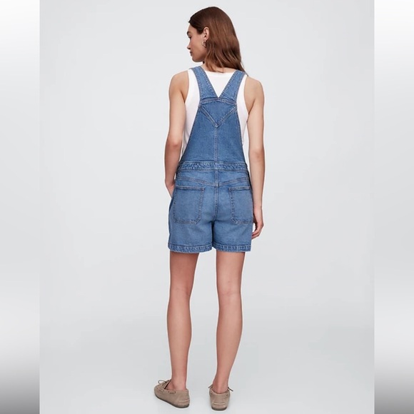 GAP Factory Denim Shortalls - Picture 2 of 2